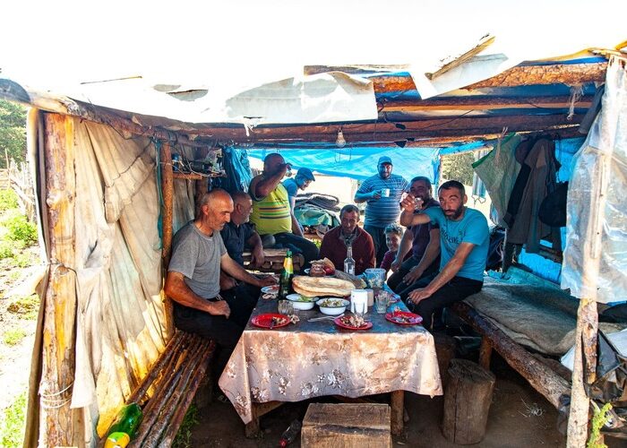 The locals on their way to Lake Oreti
