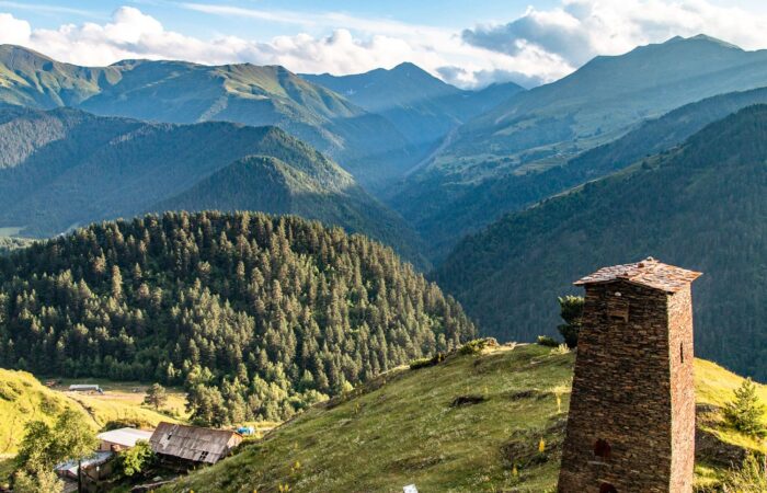 Keselo Tower -Caucasus -Alaverdi - Jeep Tour in Tusheti and Vashlovani