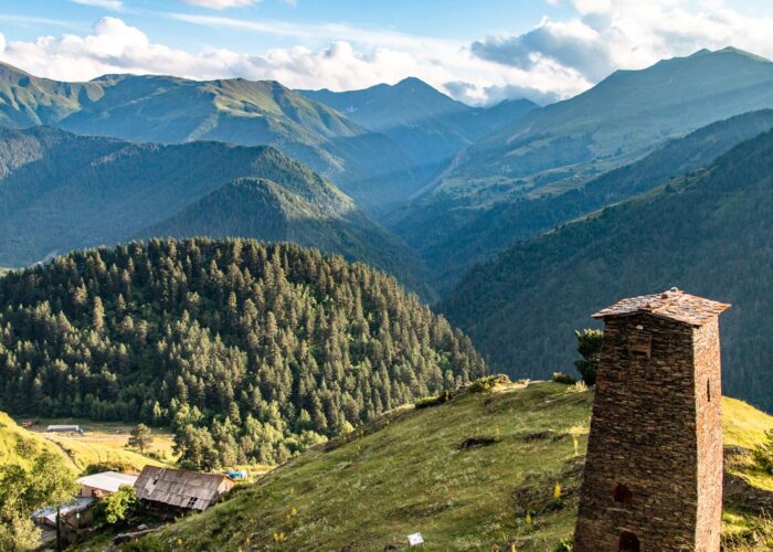 Keselo Tower -Caucasus -Alaverdi - Jeep Tour in Tusheti and Vashlovani