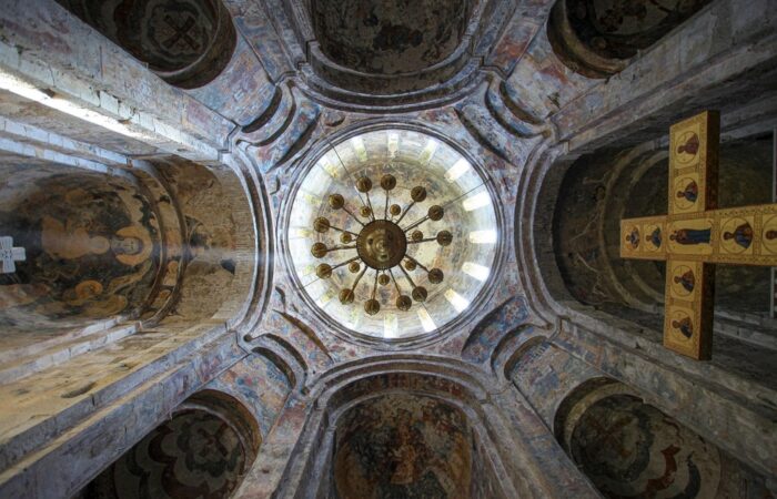 Frescos in The Church - Cycling Holyday Georgia
