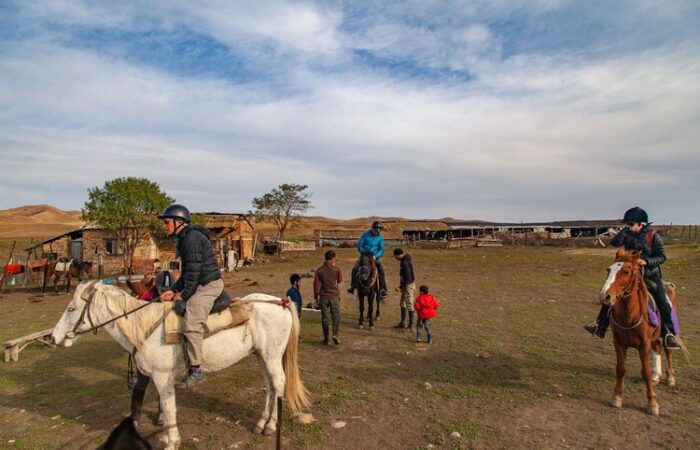 Morgen - Reiten in Waschlowani