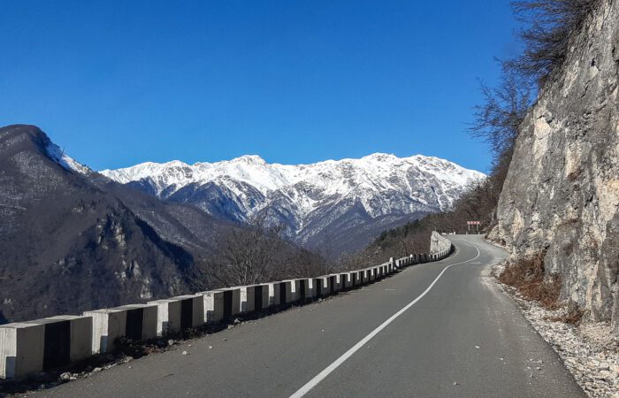 Blick vom Orbeli Pass