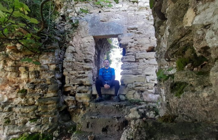 Dschicha Festung - Radurlaub Georgien