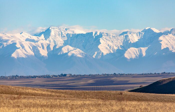 Blick zum Kaukaus