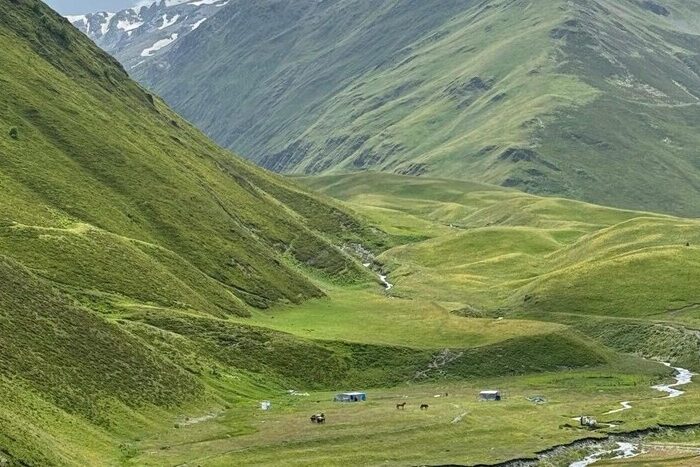 Tent Place at Atsunta Pass