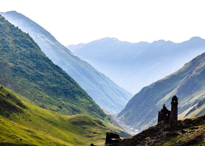 Defensive tower in Tusheti