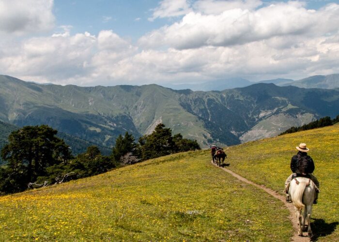 Tuschetien Landschaft - Reiten Tuschetien