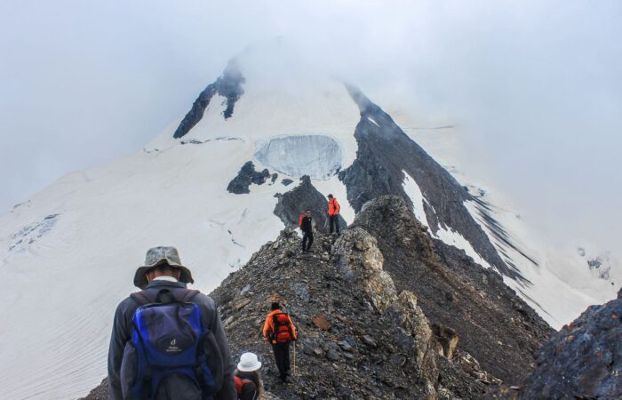 Laila Besteigung - Zum Gipfel