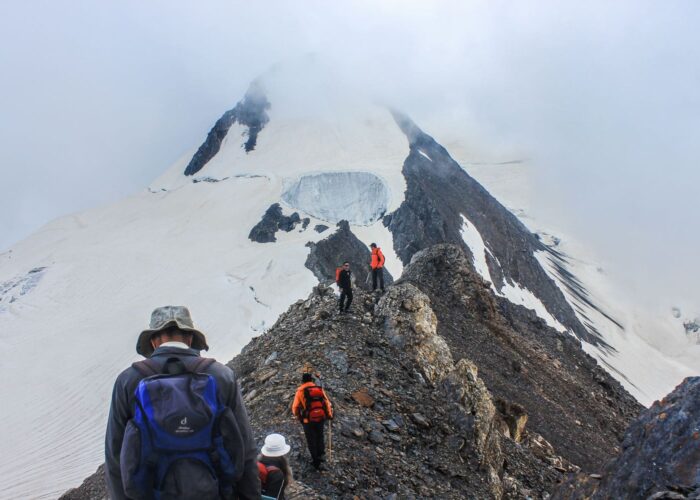 Laila Besteigung - Zum Gipfel