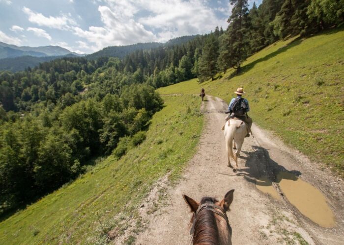 To Oreti Lake - Horse Riding Tour in Tusheti