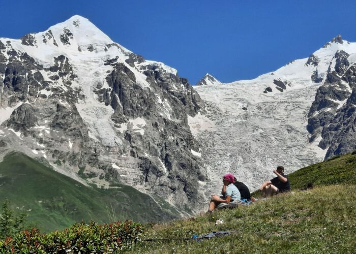 View towards Mount Tetnuldi