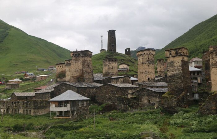 UNESCO village of Chajashi in Ushguli
