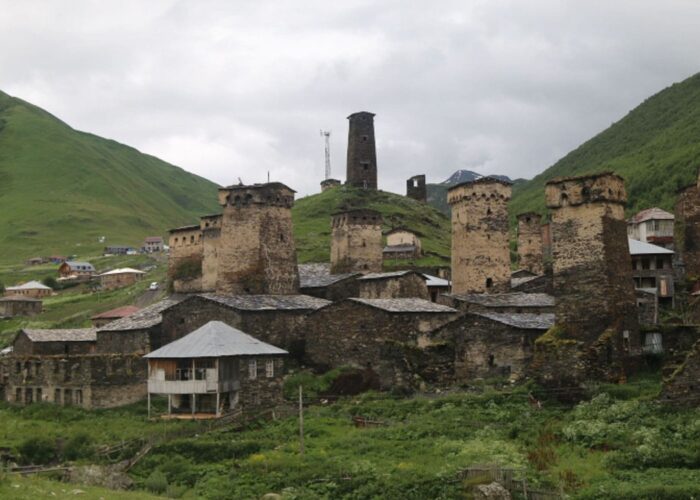 UNESCO village of Chajashi in Ushguli