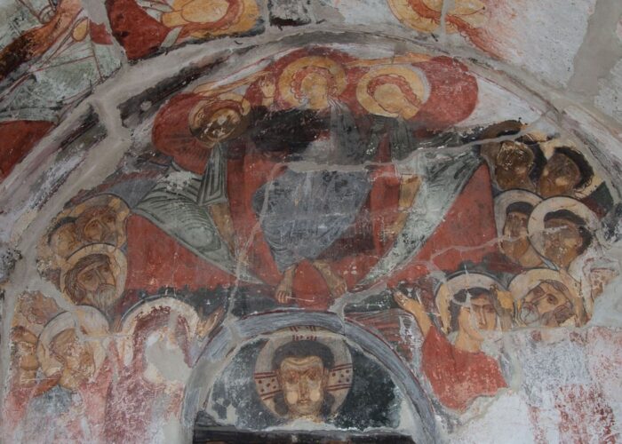 Wall painting in Hadishi