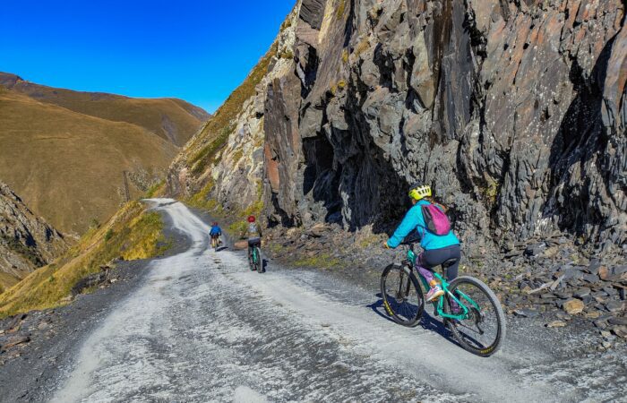 Abfahrt von Abano Pass.