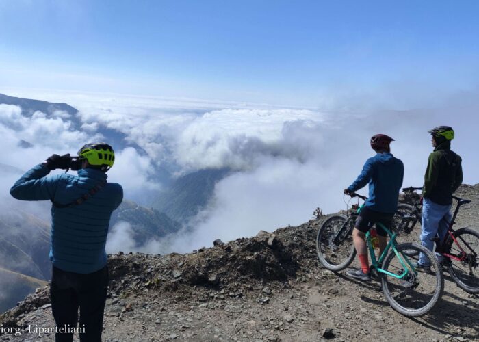 View form the Abano Pass