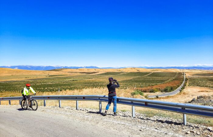 Garedscha Steppen - Radreise in Georgien