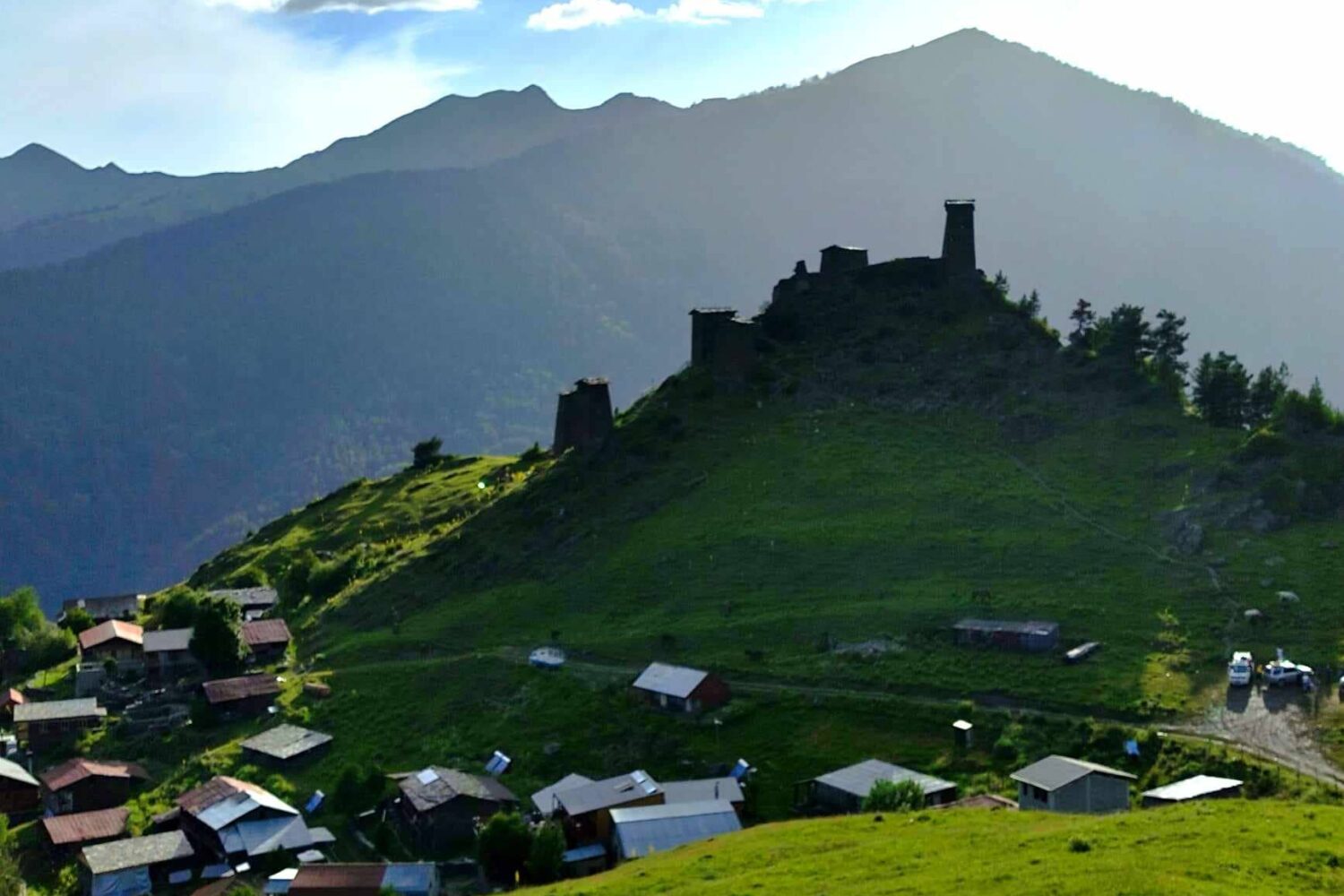 Keselo Türme in Omalo