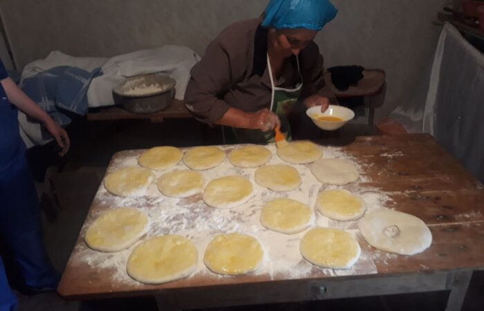 Meschetisches Brot - Radreise in Georgien