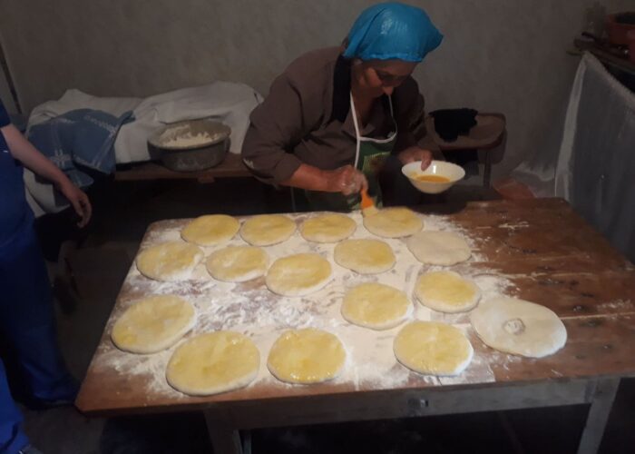Meschetisches Brot - Radreise in Georgien
