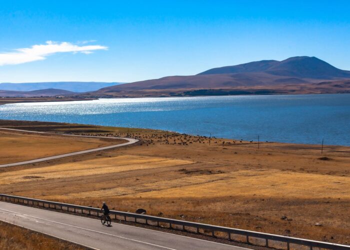 Paravani Pass - Bicycle Tour in Georgia