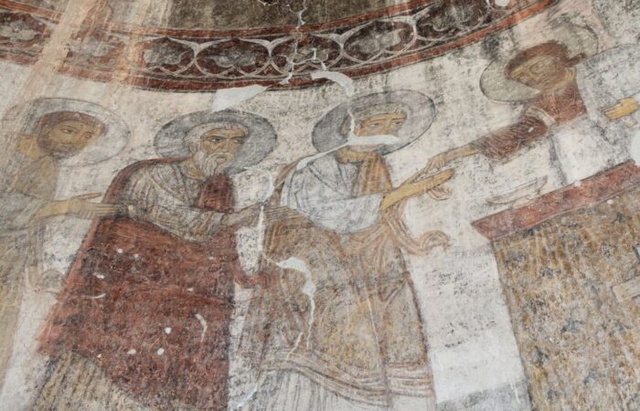 Wandmalere in Alaverdi Kloster in Armenien
