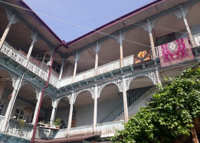 An old House in Tblisi - Round Trip in Georgia