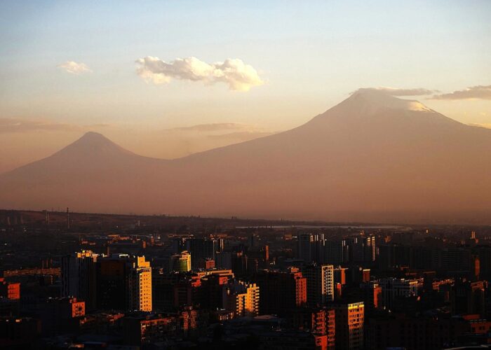 Landscape in Yerevan