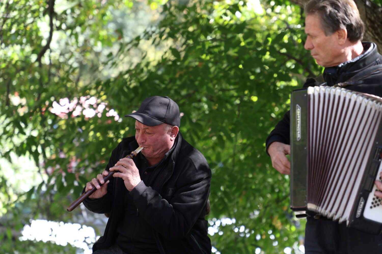 Strassenmusiker am Geghard Kloster