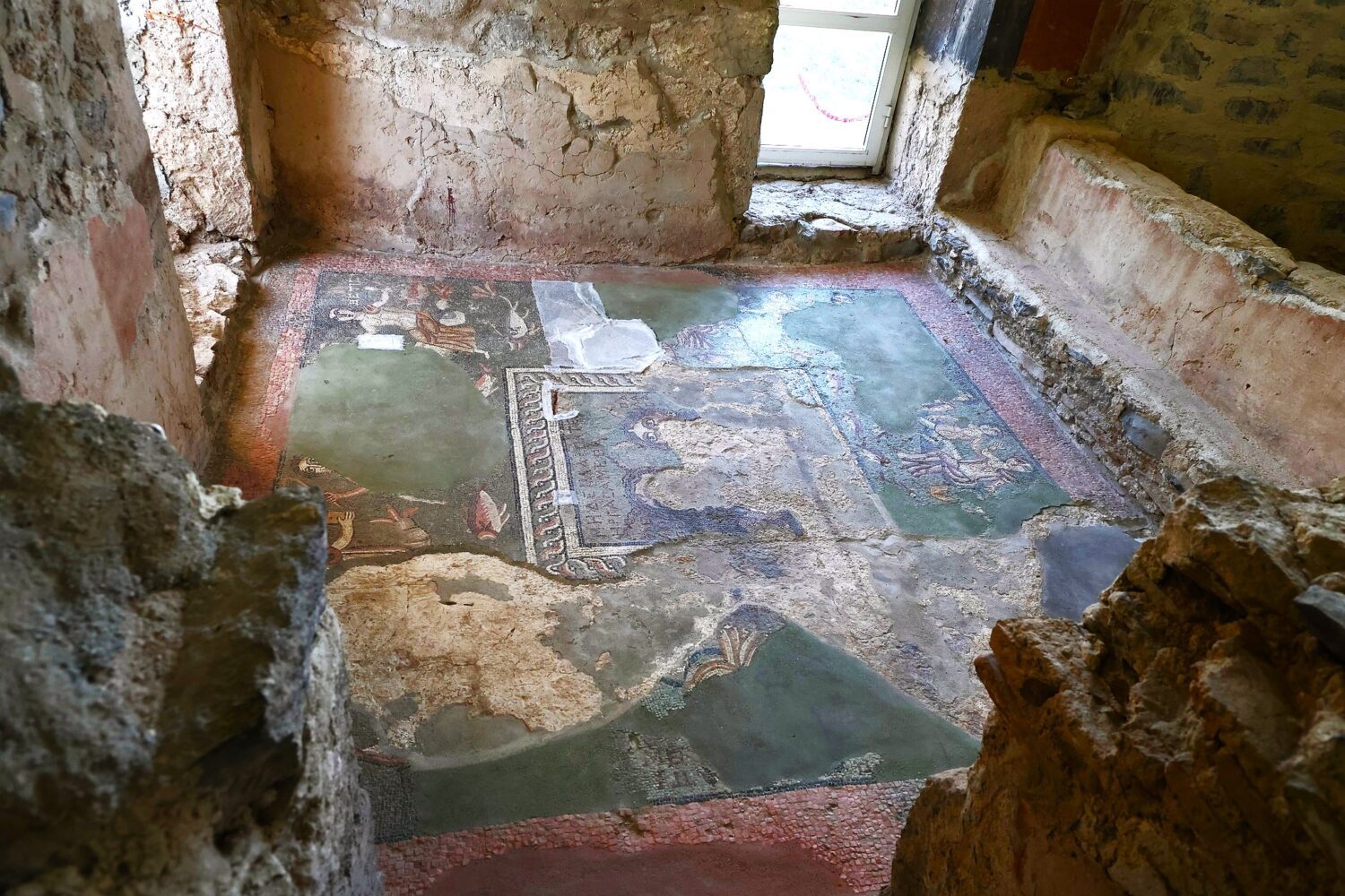 Rundreise in Armenien - Mosaik am Garni Tempel
