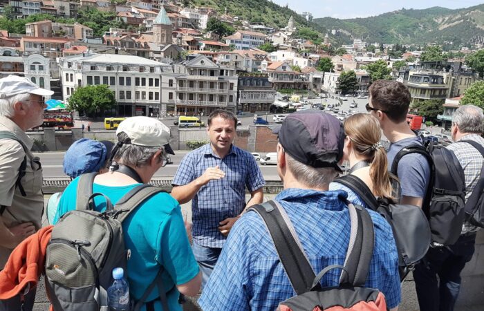 Stadttour Tiflis bei Metekhi Kirche