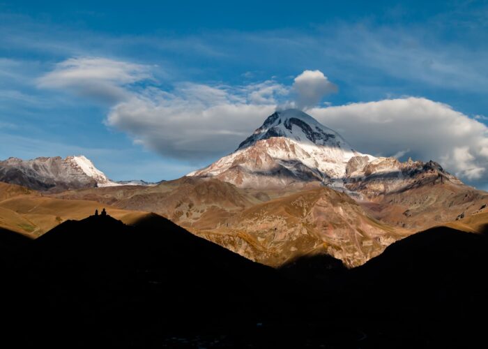 Sonnenaufgang auf Kazbek