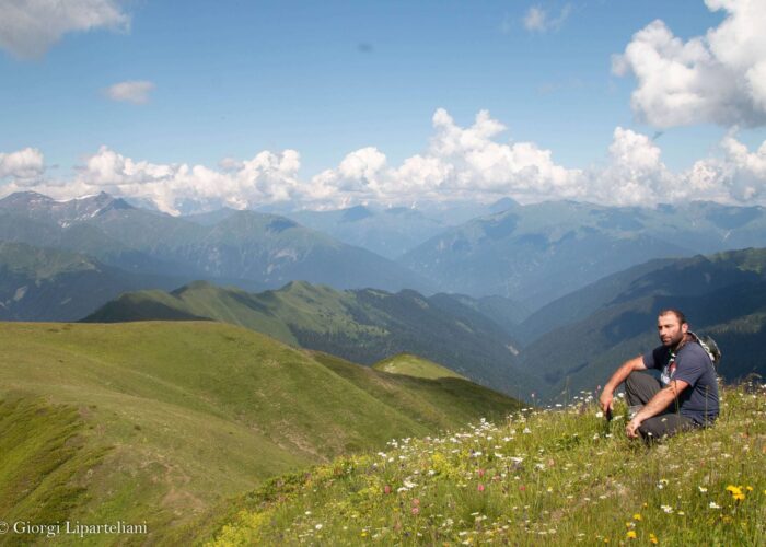 Break in the mountains of Svaneti