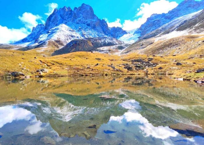 Lake at the Tschuchi Massif