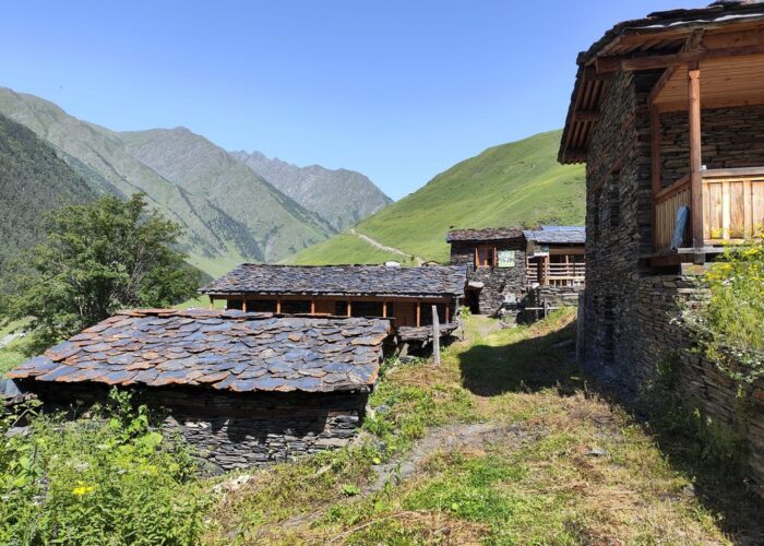 village of Bochorna in Tusheti
