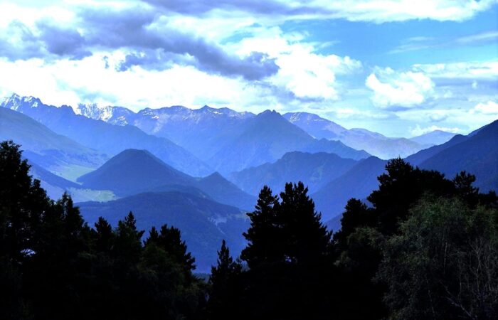 Landscape in Tusheti National Park