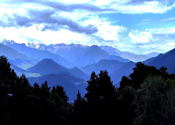 Landscape in Tusheti National Park