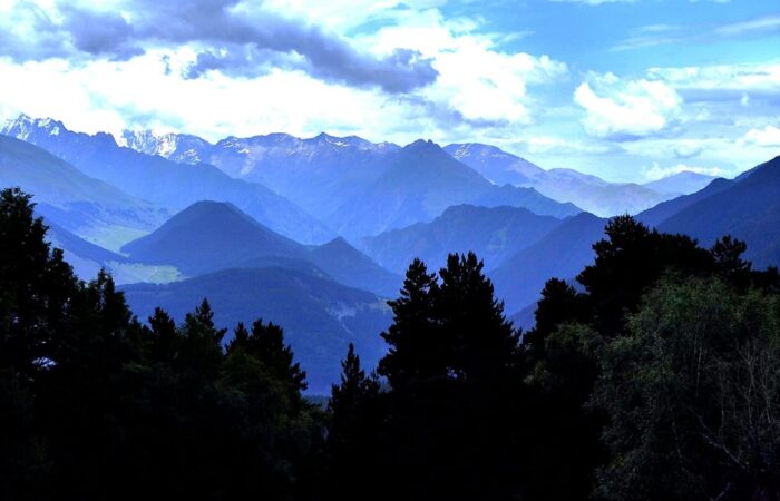 Landschaft in Tuscheti National Park