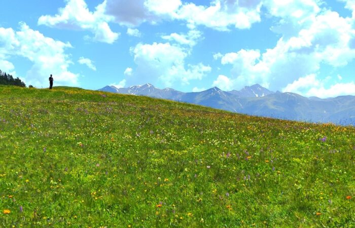 Landscape in Tusheti