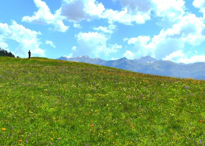 Landscape in Tusheti