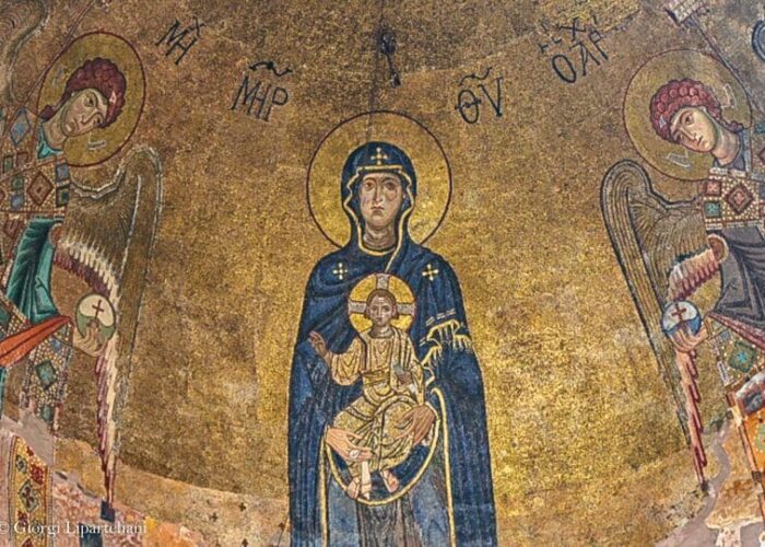 Mosaic in Gelati - Round Trip Georgia