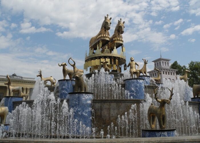 Colchian fountain in Kutaisi
