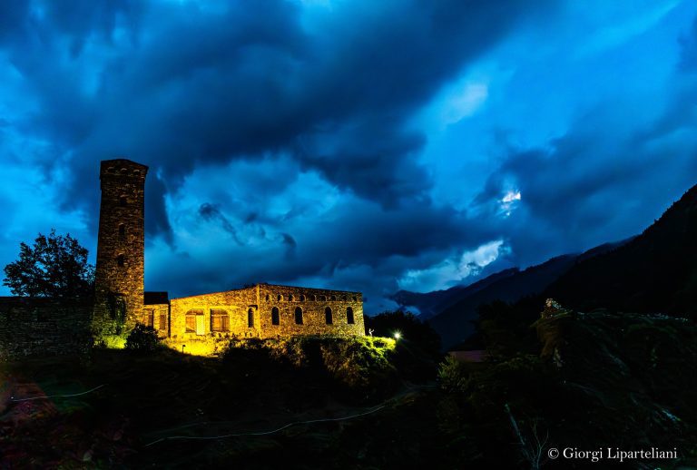Tower in Lentekhi Self-drive tour in Georgia - Museum Tower in Lentekhi
