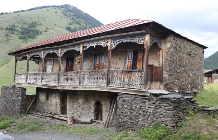 Altes Haus in Schenako