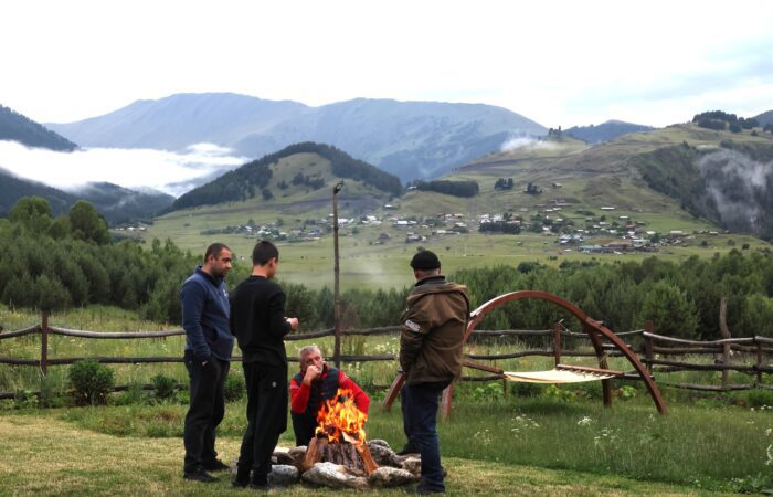 Jeep-Fahrt in Georgien - in Omalo