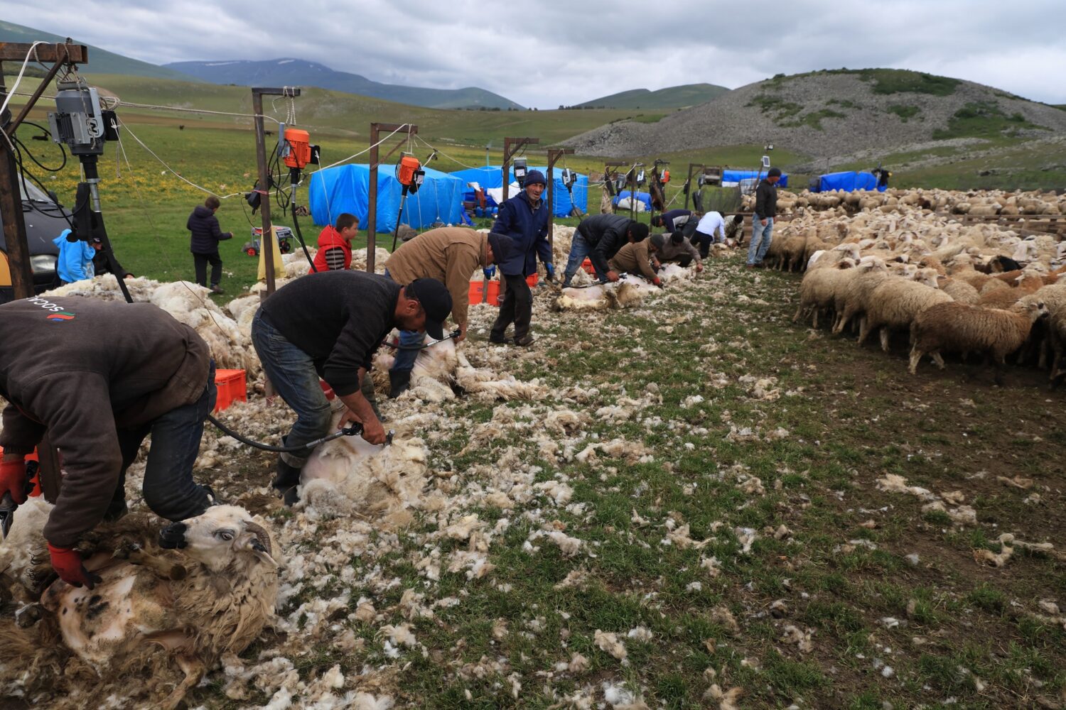 Jeep-Fahrt in Georgien