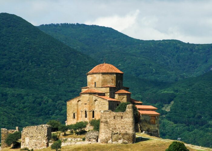 Dschwari Kirche - UNESCO Erbe in Georgien