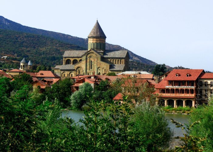 Swetizcoveli - Blick von dem Hauptweg